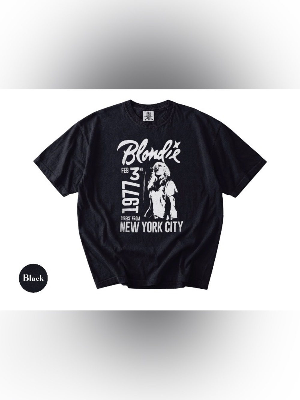 Blondie Graphic Tee, Vintage Style Band Rock Shirt, Retro Concert T-Shirt